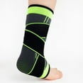 thumbnail image 3 of Tobillera deportiva, 2 piezas de tobillera para esguince, tobillera ajustable para esguinces de ligamentos y lesiones deportivas (L), 3 of 5