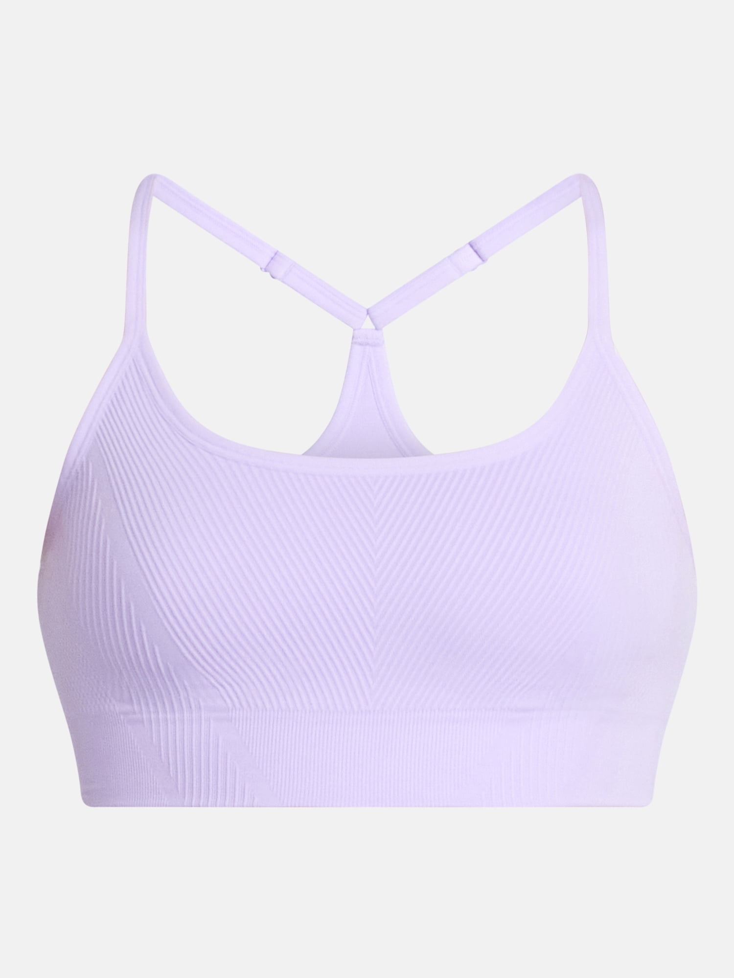 Avia Women's Low Support Seamless Textured Cami Sports Bra, Sizes XS-XXXL