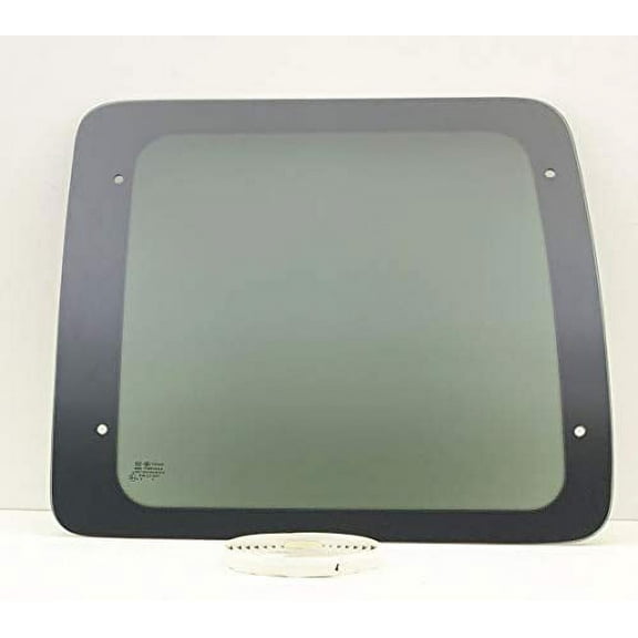For 1992-2016 Ford Econoline Van Stationary Back window glass Replacement Passenger/R.H Side Dark Tinted