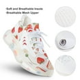 thumbnail image 3 of Strawberry Fruit Watercolor Walking Shoes for Men Woman Lightweight Tennis Fashion Elastic Sports Shoes Cushion Basketball Shoes, 3 of 7