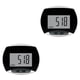thumbnail image 1 of Soidarity LCD digital podómetro contador de pasos con clip de cinturón multifuncional distancia caminar jogging reloj regalo negro Negro 2piezas, 1 of 6