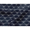 thumbnail image 4 of oneOone Viscose Jersey Fabric Shapes Geometric Sashiko Print Fabric BTY 60 Inch Wide, 4 of 5