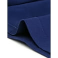 thumbnail image 5 of INSPIRE CHIC Women's Bow Tie High Waist Casual Paper Bag Shorts Dark Blue M, 5 of 5