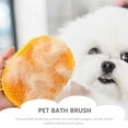 thumbnail image 4 of ADDHAT 2Ud Accesorio Para De Mascotas Cepillo De Masaje Amarillo Práctico Y, 4 of 8