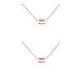 thumbnail image 3 of Collar Minnieouse de constelaciones tema único oro rosa, 3 of 6