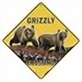 thumbnail image 2 of CROSSWALKS Grizzly Crossing 12" X 12" Aluminum Sign (X421-DC), 2 of 4