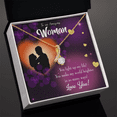 thumbnail image 3 of To My Girlfriend  You Light up my Life Alluring Ribbon Necklace Message Card, 3 of 20