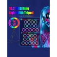 thumbnail image 5 of 8" 10" 12" Selfie Ring Light With Stand And Phone Holder, More Color RGB Ring Light With Mini Tripod, Dimmable LED Ringlight For Phone Photography, Li, 5 of 5