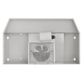 thumbnail image 2 of Broan 30-Inch 2-Speed Under-Cabinet Round Range Hood, White, 190 Cfm, 2 of 3