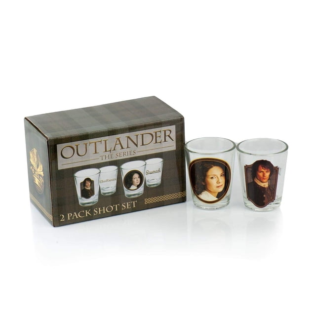 Gafas de chupito Surreal Entertainment Outlander Jamie & Claire