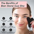 thumbnail image 2 of Set de raspadores de acupuntura y Gua Sha Olaemuo Bian Stone, 2 of 9