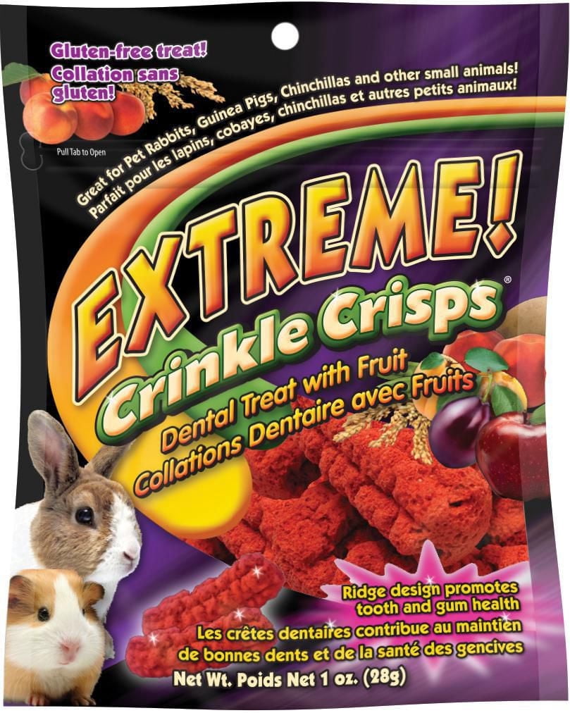 Extreme!™ Crinkle Crisps® Friandise Dentaire aux Fruits, 28g