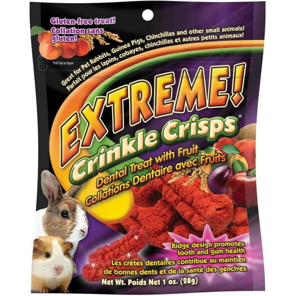 Extreme!™ Crinkle Crisps® Dental Treat with Fruit, 28g