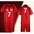 thumbnail image 3 of Disfraz de cosplay de anime Haikyuu, uniforme de camiseta deportiva Hinata Shyouyou del club de voleibol de la escuela secundaria Karasuno, Haikyuu Nekoma, 3 of 5