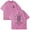 Pink, variant on Phil Wickham Song Of The Saints Album Merch T-Shirt Cotton Wash Tee Women Men Short Sleeve Casual Crewneck Tee