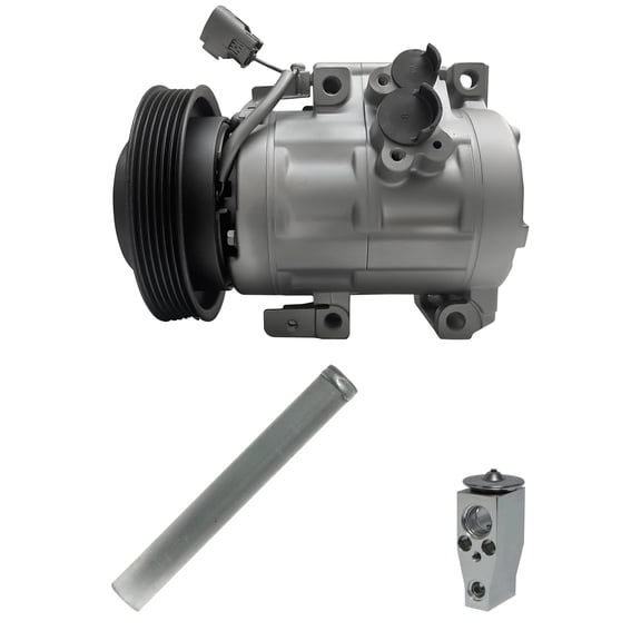 Remanufactured RYC Automotive Air Conditioning Compressor and Clutch Kit KT EC34-01 (Fits Mazda 5 2.5L 2013, 2014, 2015)