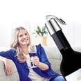thumbnail image 3 of TIMIFIS Bouchon de Bouteille en Acier Inoxydable Bouchon de Bouteille de Boisson Réutilisable Couvercle de Vin Gadgets de Cuisine, 3 of 4
