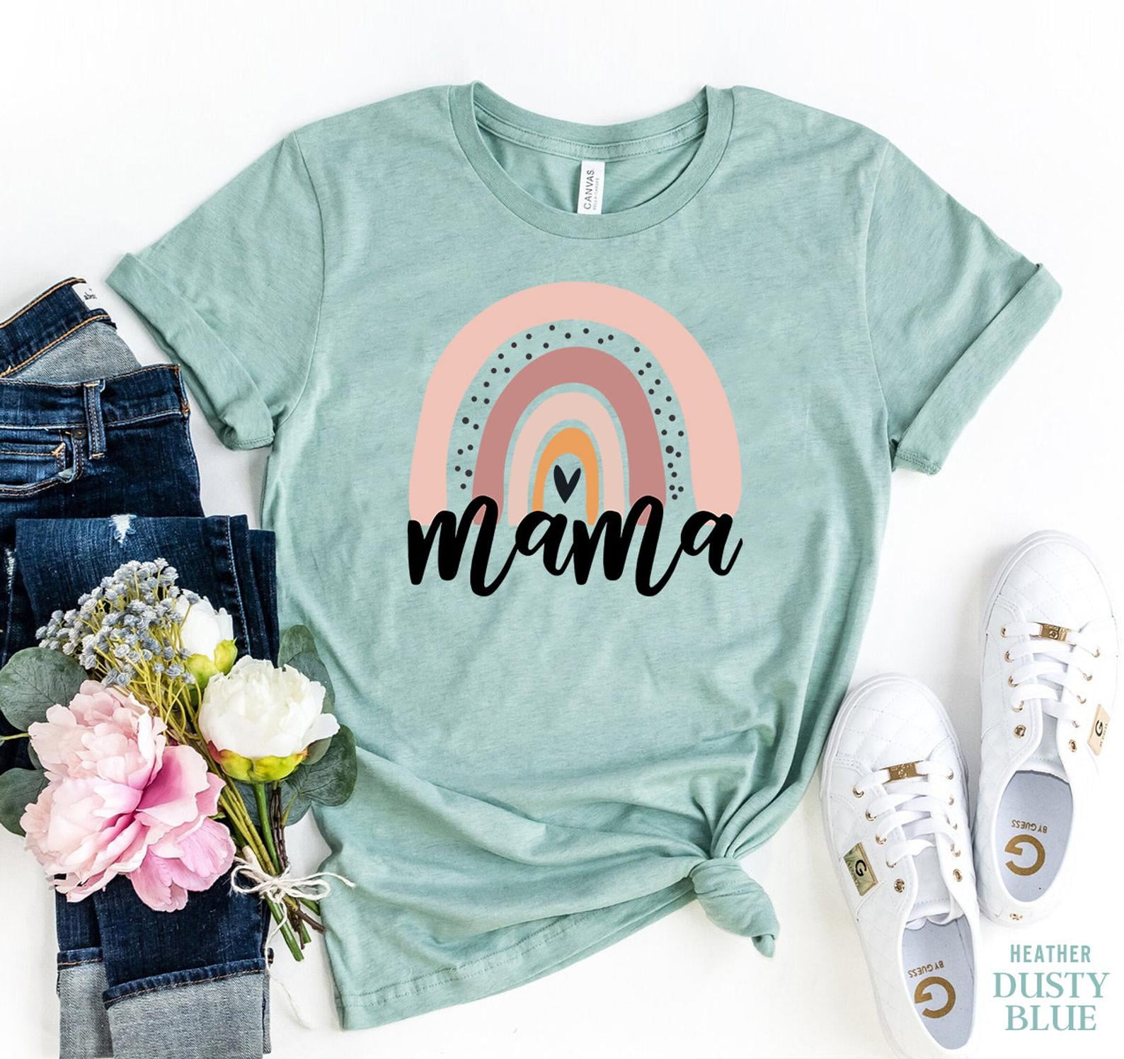 Shirts for Moms Mama Shirt Momlife Shirt Mama Bear T-Shirt Gift for Mom Cute Mom Shirt Mom Life Shirt