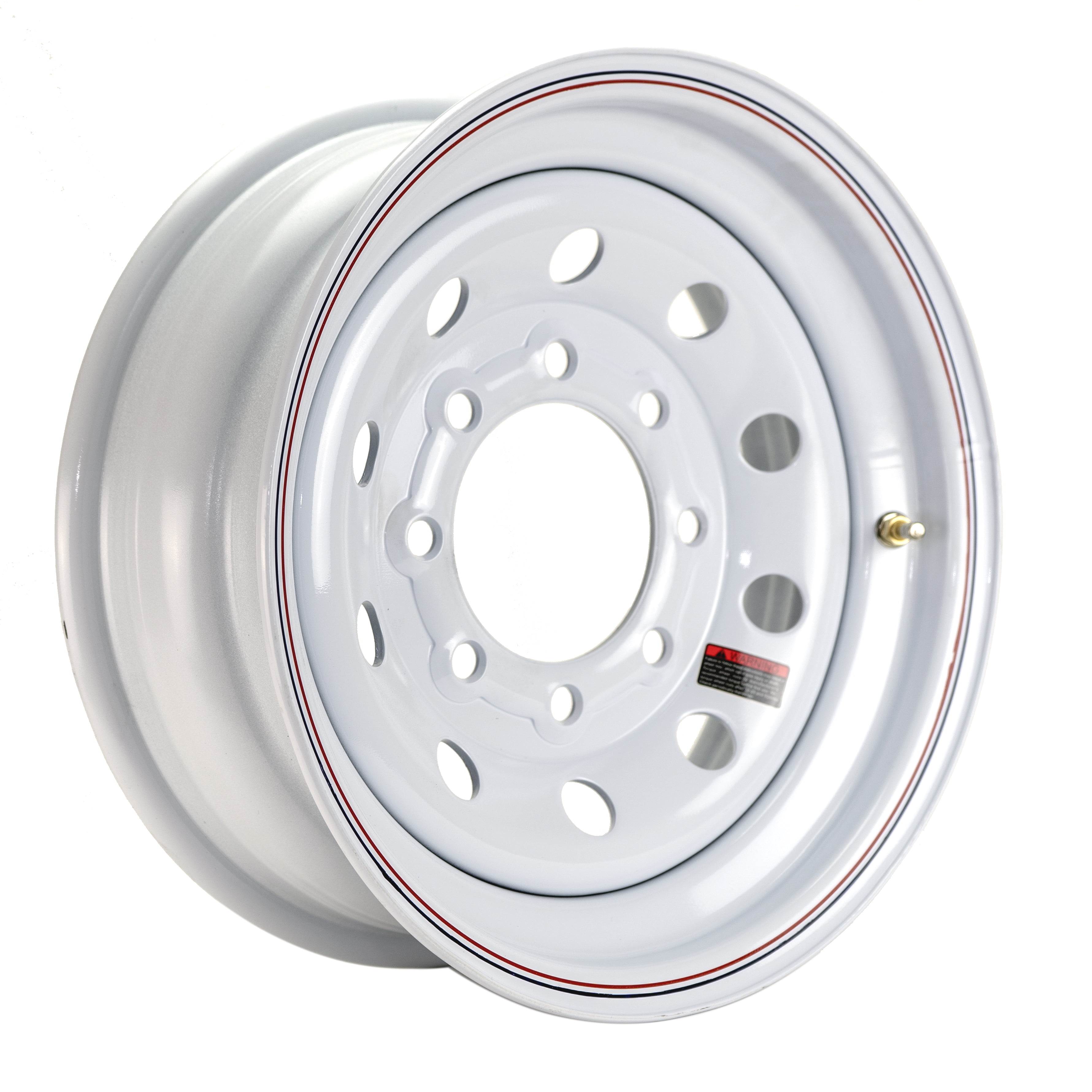 Wheels Trailer Taskmaster Trailer Wheel 16x6 8x6.5 Black Mod 4.9 CB 0