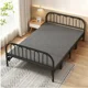 thumbnail image 2 of Cama plegable para el almuerzo en la oficina, resistente y duradera, doble, Simple, pequeña, portátil, para el hogar, cama para siesta que ahorra espacio, 2 of 4