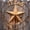 Texas Star, variant on Elephant Stock Wild Wild West Wall Art - Horizontal Canvas Wall Art - Living Room Wall Decor - Our America Canvas - Brown And Gray Decor - 12" x 8"