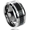 Daxx Men's Tungsten Carbide Black Carbon