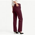thumbnail image 5 of ThriftyPlait High Waist Dress Pants for Women Slim Fit Bootcut Work Trousers Casual Wrinkle Resistant Business Office Wear, 5 of 7