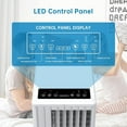 thumbnail image 2 of GAOMON 8000 BTU Portable Air Conditioner – 3-in-1 AC Unit with Dehumidifier & Fan, Remote Control, 24H Timer, Compact Room Cooling for Spaces Up to 250 Sq. Ft., Window Kit Included, 2 of 7