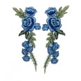 thumbnail image 1 of Bewildely 2 uds bordado flor decoración vestido con parches sombrero costura bolsa Jeans apliques manualidades accesorios de ropa DIY Tela de costura y artesanía, 1 of 6