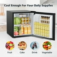 thumbnail image 5 of Simzlife  Mini Refrigerator , Single Door, 1.6 Cu.ft Freeze Refrigerator, Black, 5 of 8
