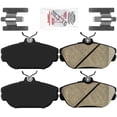 thumbnail image 2 of AmeriBRAKES Ceramic Disc Brake Pads with included lubricant and hardware, AmeriPRO PRC601 - For Taurus Sable Windstar Continental Fits select: 1994-2000 FORD TAURUS, 1995-1998 FORD WINDSTAR, 2 of 5