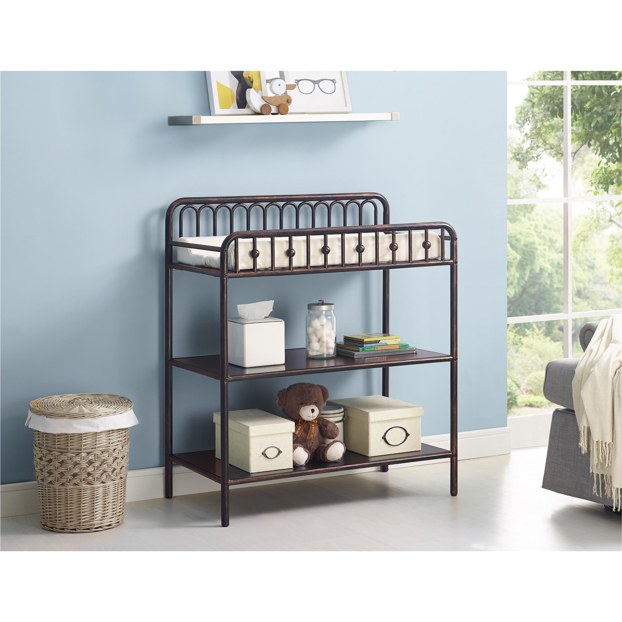 rose gold changing table