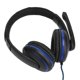 thumbnail image 4 of 3.5mm Wired Gaming Headphones for Gaming, Headset with Microphone for PS4, Laptop, Mobile Phone, Black+Blue, 4 of 5