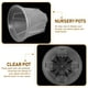 thumbnail image 3 of 10Pcs Transparent Planter Plant Pots with Drainage Holes for Herb Flowers Cactus, 3 of 6