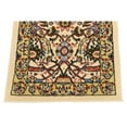thumbnail image 4 of Unique Loom Cape Cod Espahan Rug Cream/Black 2' 2" x 3' 1" Rectangle Floral Traditional Perfect For Living Room Bed Room Dining Room Office, 4 of 7