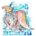 thumbnail image 2 of Boy's Dumbo Watercolor  Graphic Tee White Medium, 2 of 4