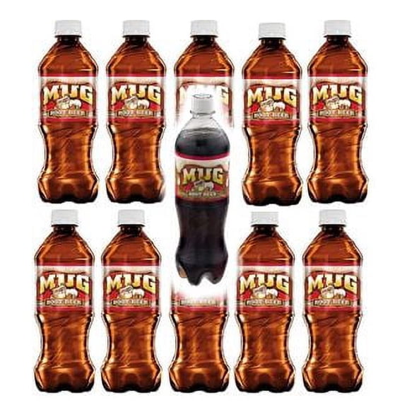 Mug Root Beer Soda 20oz Bottles (Pack of 24)