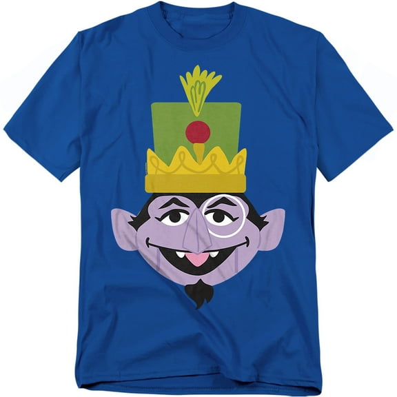 Sesame Street T-Shirt Christmas Nutcracker Count Unisex Graphic Tee for Men & Women