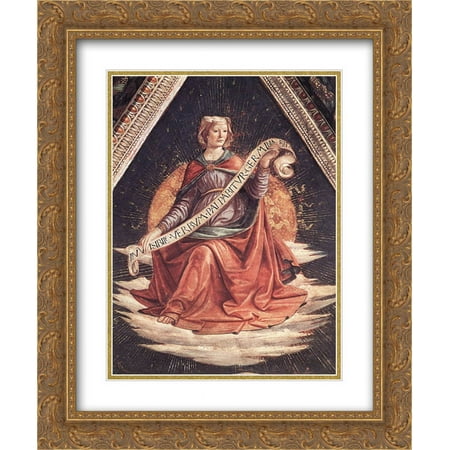 Domenico Ghirlandaio 2x Matted 20x24 Gold Ornate Framed Art Print 'Sibyl'