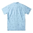 thumbnail image 5 of Camisa Quiksilver Hombre Caballero Playa Casual Sail Palm azul G, 5 of 5
