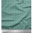 thumbnail image 1 of Soimoi Poly Georgette Fabric Geometric Small Fabric Prints by Yard 52 Inch Wide, 1 of 3