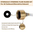 thumbnail image 4 of Hydraulic Steering Bleed Kit for Hydraulic Steering Fluid Filler Tube Kit for All Outboard, Sterndr, 4 of 4