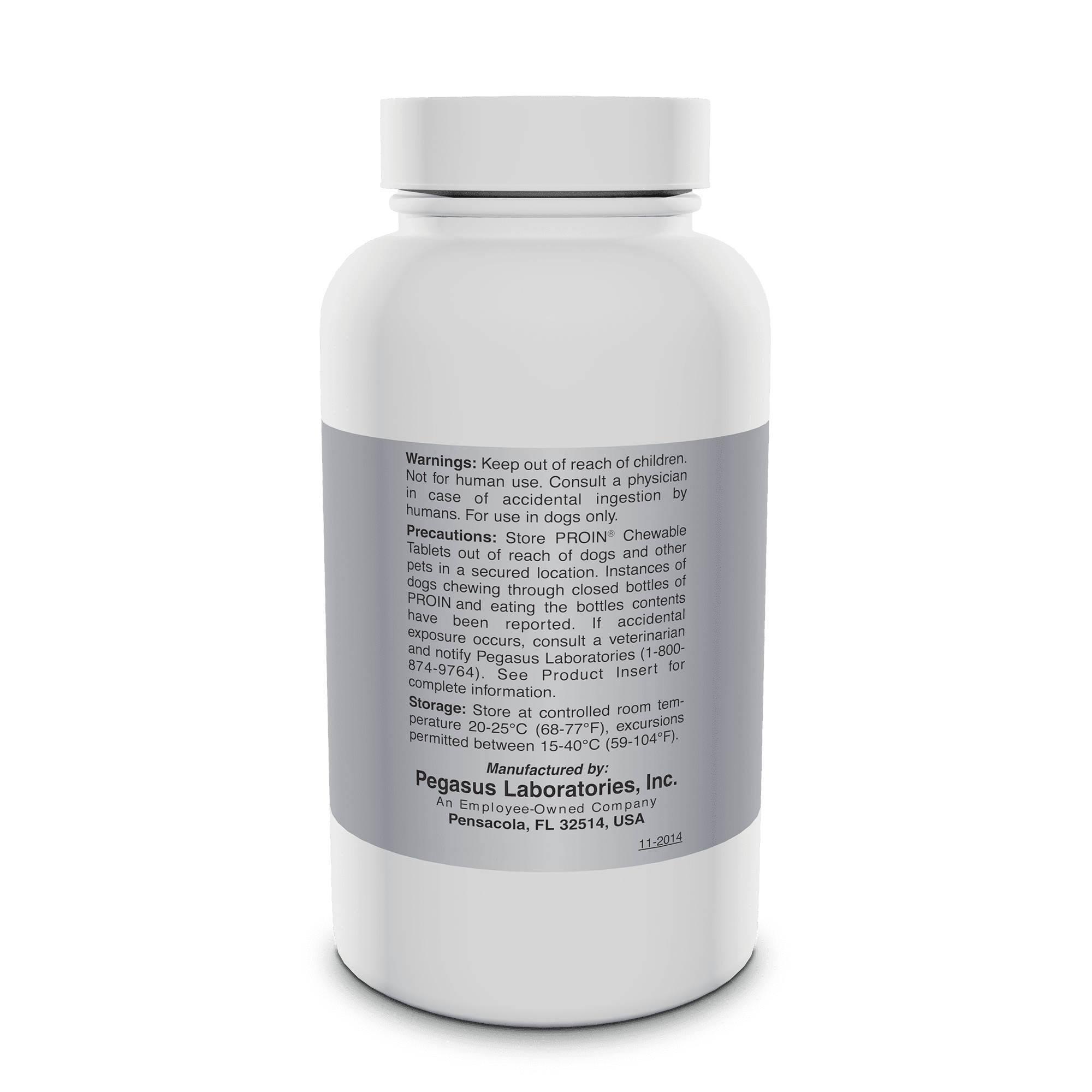 Proin (Phenylpropanolamine Hydrochloride) Chewable Tablets, 50MG