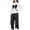 Black, variant on Mooqilaa Girls Fall Outfit Sets, 2 Piece Printed Long Sleeve Tops and Cargo Pants Girls' Clothing Sets Size 10-12 Pink