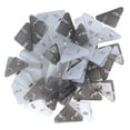 thumbnail image 1 of Paper Clips, Plastic Clips Transparent Light Weight 50 Pcs  For School For Office, 1 of 8