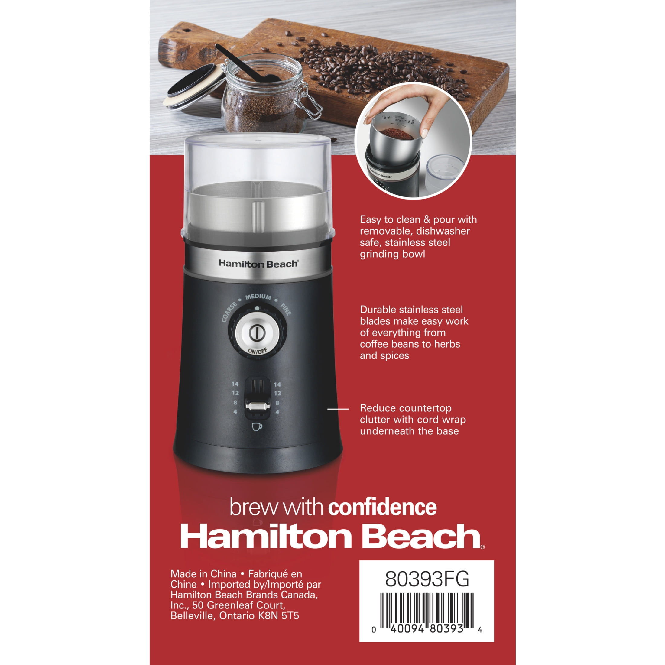 Hamilton Beach Custom Grind Coffee Grinder 14 cup Nigeria Ubuy