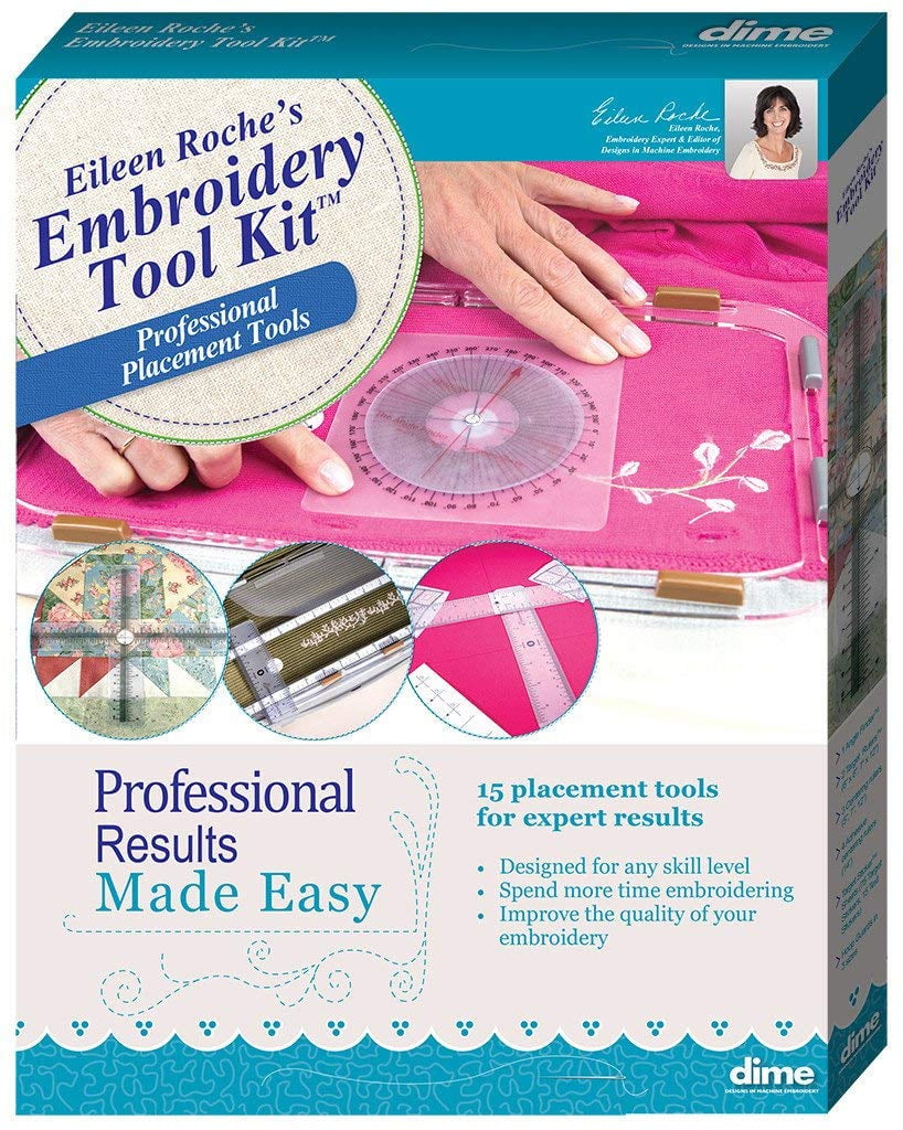 Machine Embroidery  Tool Kit for Placement