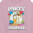 thumbnail image 3 of Garfield - Party Animal - Women's Racerback Tank Top, 3 of 5