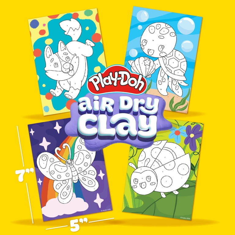 Play-Doh Air Dry Clay By Number Studio photo 7