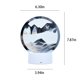 thumbnail image 3 of Lámpara de mesa con diseño de arena 3D | Luz ambiental decorativa con forma de reloj de arena móvil y control remoto | Lámpara de noche con alimentación por USB/pilas para sala de estar, dormitorio, 3 of 6